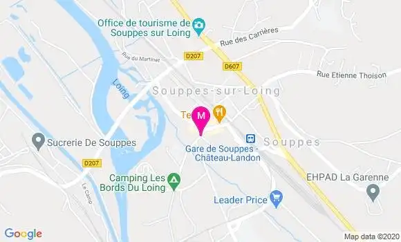 Localisation Dr Jean Vergeron