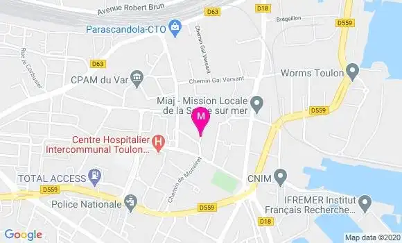 Localisation Dr Jean Paul Resch