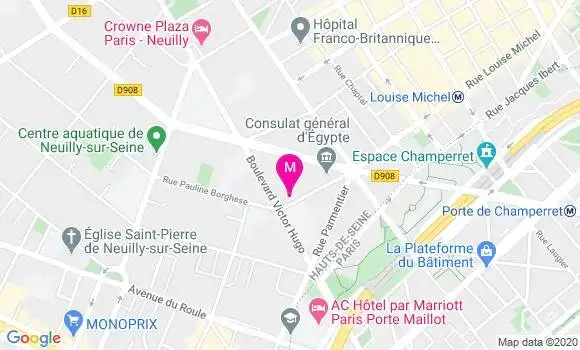 Localisation Dr François Guichoux