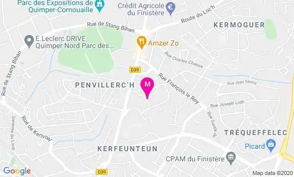Localisation Dr Christophe Caresmel
