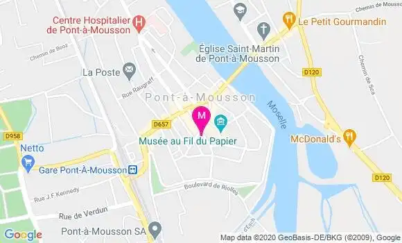 Localisation Dr Philippe Bermont