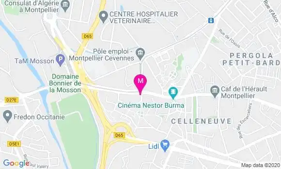 Localisation Dr Jean Pierre Cano