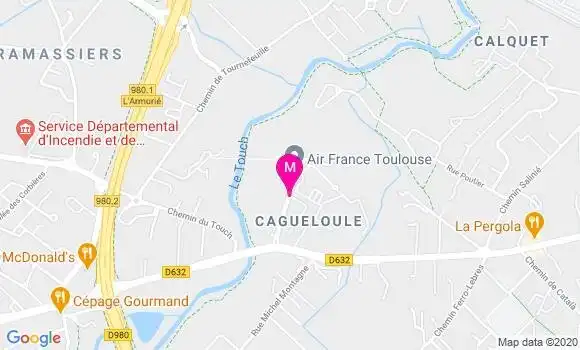 Localisation Dr Colette Raby