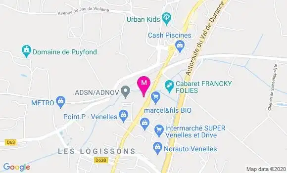 Localisation Dr Xavier Dabry