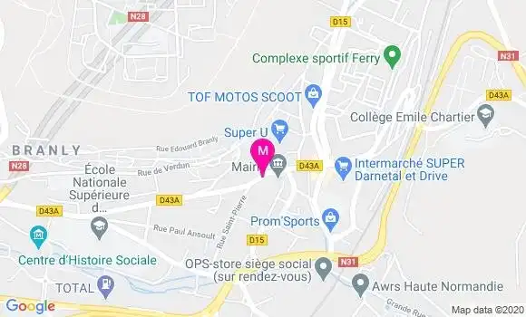 Localisation Dr Jean Yves Le Goff