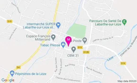 Localisation Dr Serge Alende