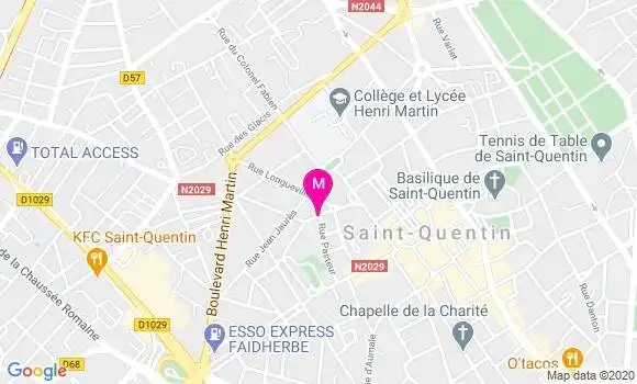 Localisation Dr Marc Saphores