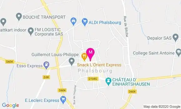 Localisation Dr Jacky Kremer