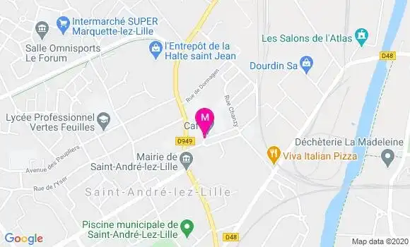 Localisation Dr Jean Pierre Deffontaines