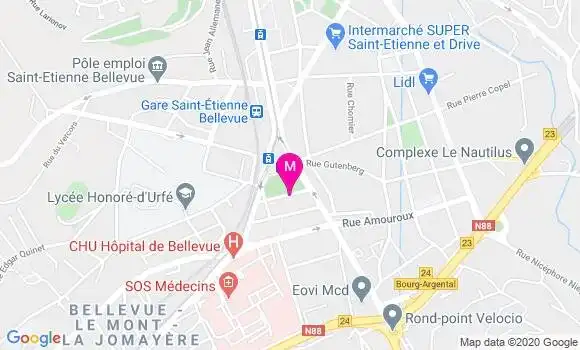Localisation Dr Luc Court