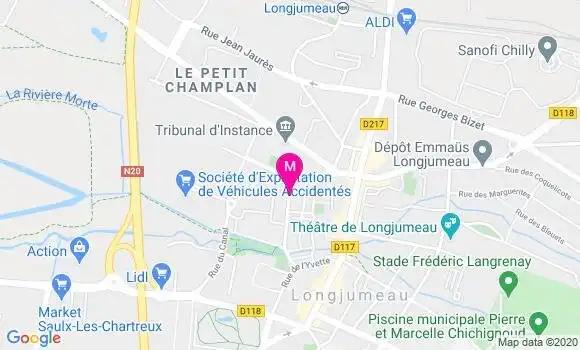 Localisation Dr Carole Serre