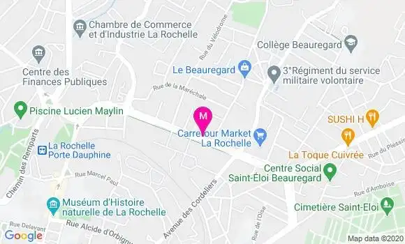 Localisation Dr Christian Benoit