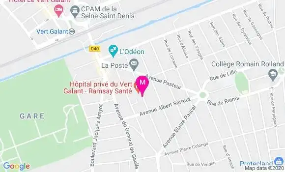 Localisation Dr Bernard Molinier