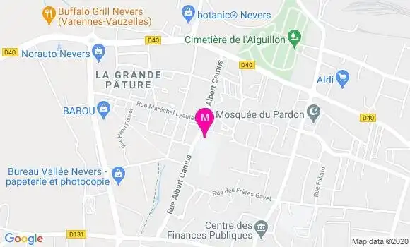 Localisation Dr Yves Bourguet