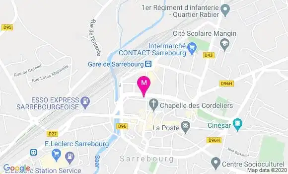 Localisation Dr Jean Patrick Henry