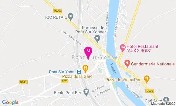 Localisation Dr Alain Tramoy