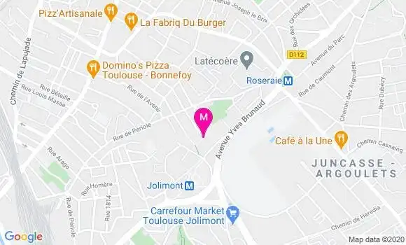 Localisation Dr Jean Paul Brackman