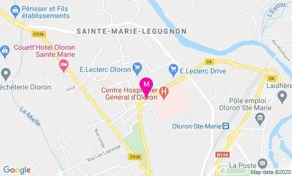 Localisation Dr Bertrand Coulon