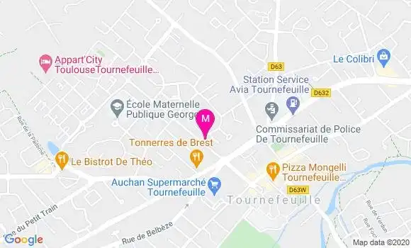 Localisation Dr Eric Ducarrouge