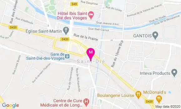 Localisation Dr Sylvette Chopat