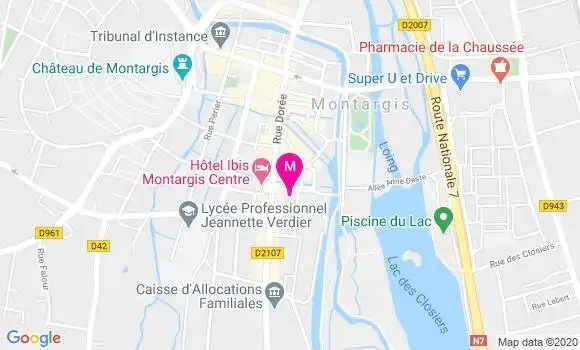 Localisation Dr Patrick Cathala