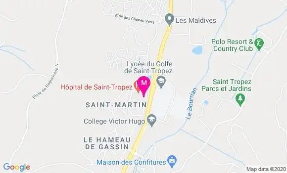 Localisation Dr Guillaume Burger