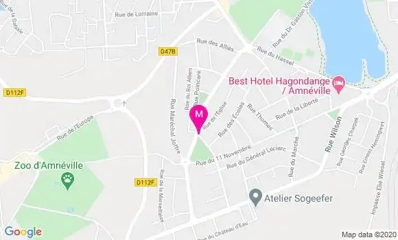 Localisation Dr Maryvonne Picot Dilly