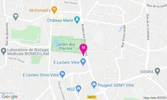Localisation Dr Ronan Le Du