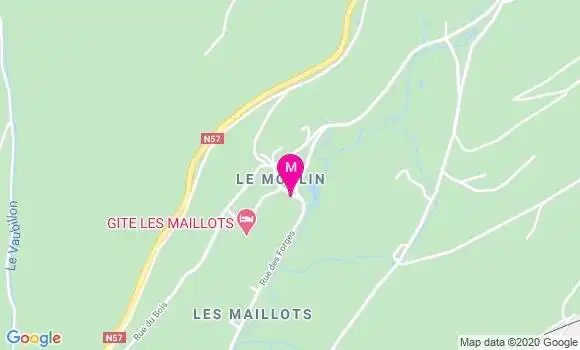 Localisation Dr Benoît Lesage