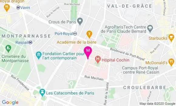 Localisation Dr Carole Donnay