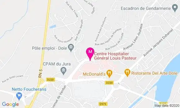 Localisation Dr François Cognet