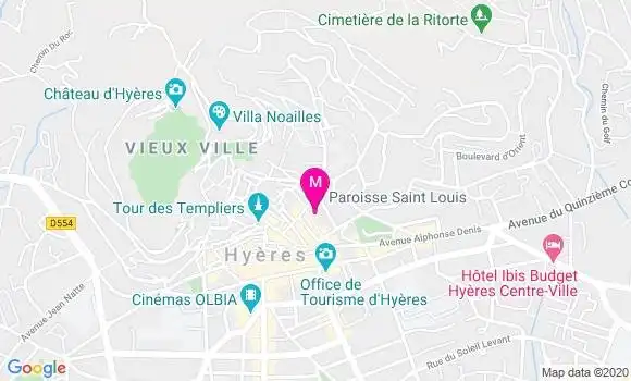 Localisation Dr Patrick Brun