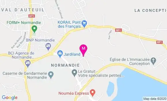 Localisation Dr Fabien Scarnato