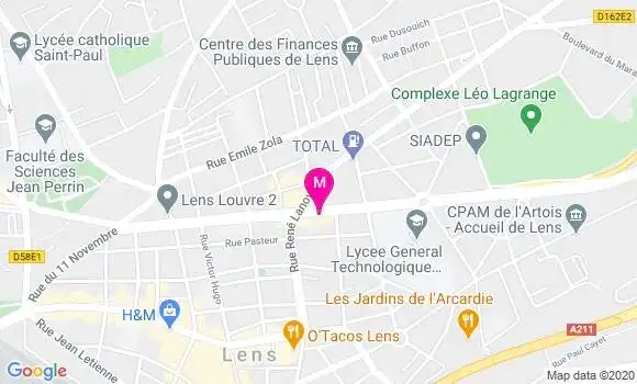 Localisation Dr Patrick Lefranc