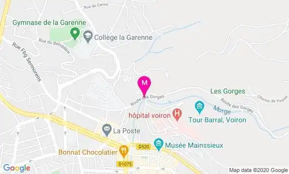 Localisation Dr Hubert Mann