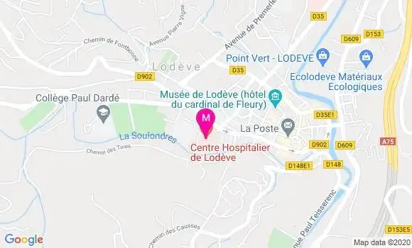 Localisation Dr Laurent Zrihen