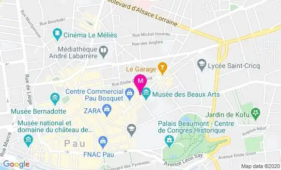 Localisation Dr Hervé Laborde
