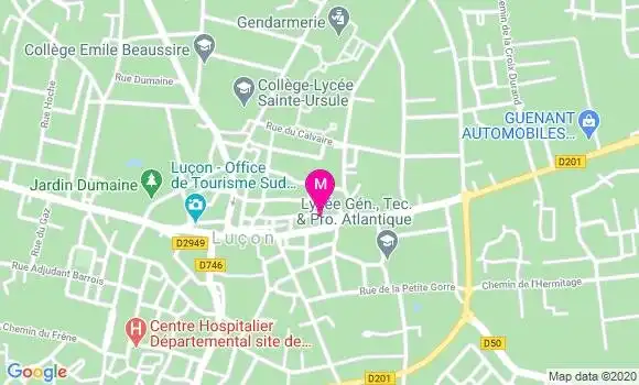 Localisation Dr Erick Boudet