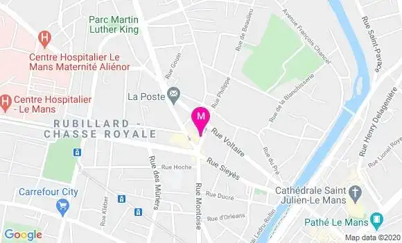 Localisation Dr Lionel Assoun