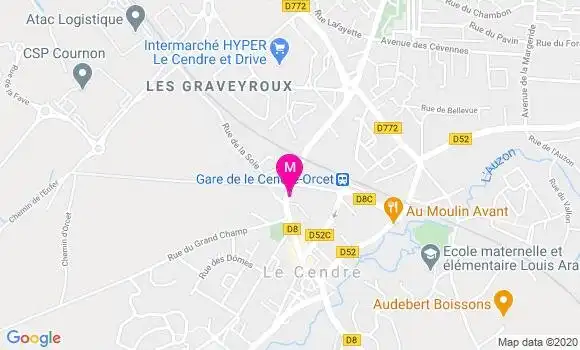 Localisation Dr Marc Doucin