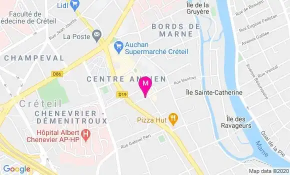 Localisation Dr Jean Pierre Chikli