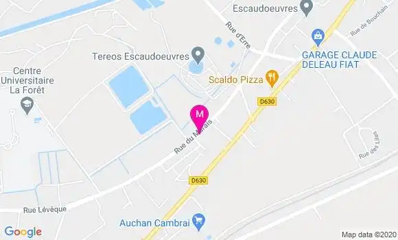 Localisation Dr Patrick Deregnaucourt