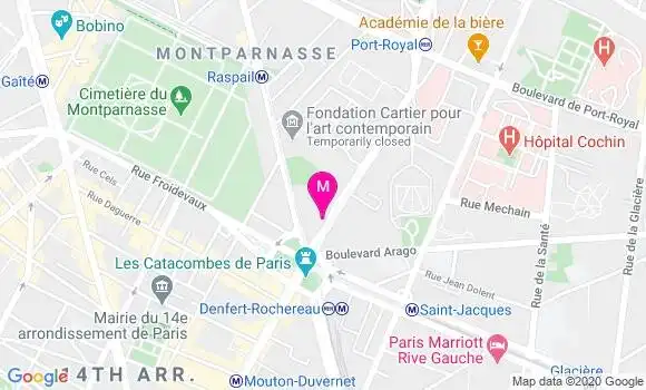 Localisation Dr Denis Pariente