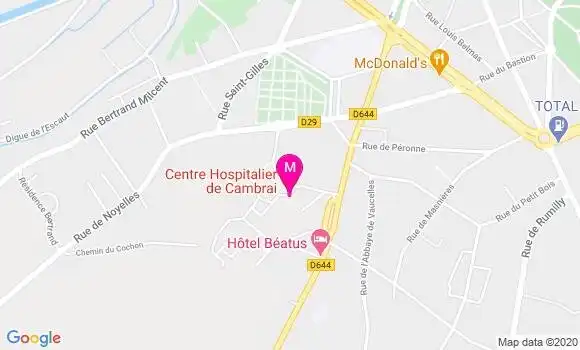 Localisation Dr Philippe Lavau