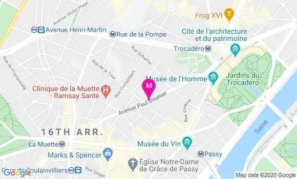Localisation Dr Alain Albou