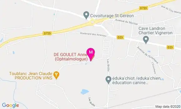 Localisation Dr Pierre Escalas