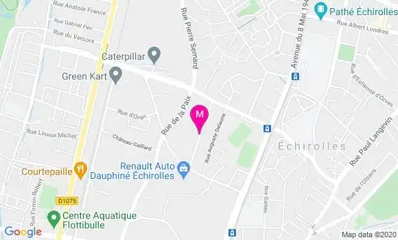 Localisation Dr Jean Ponard