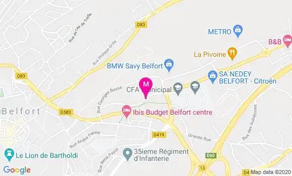 Localisation Dr Sophie Bouniol Laurent
