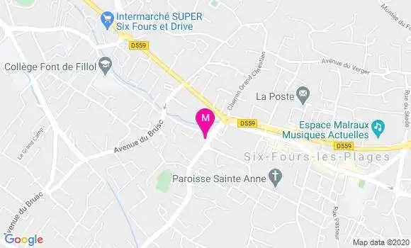 Localisation Dr Jean Marie Coespel
