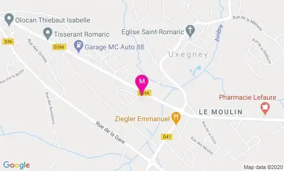 Localisation Dr Denis Berchier